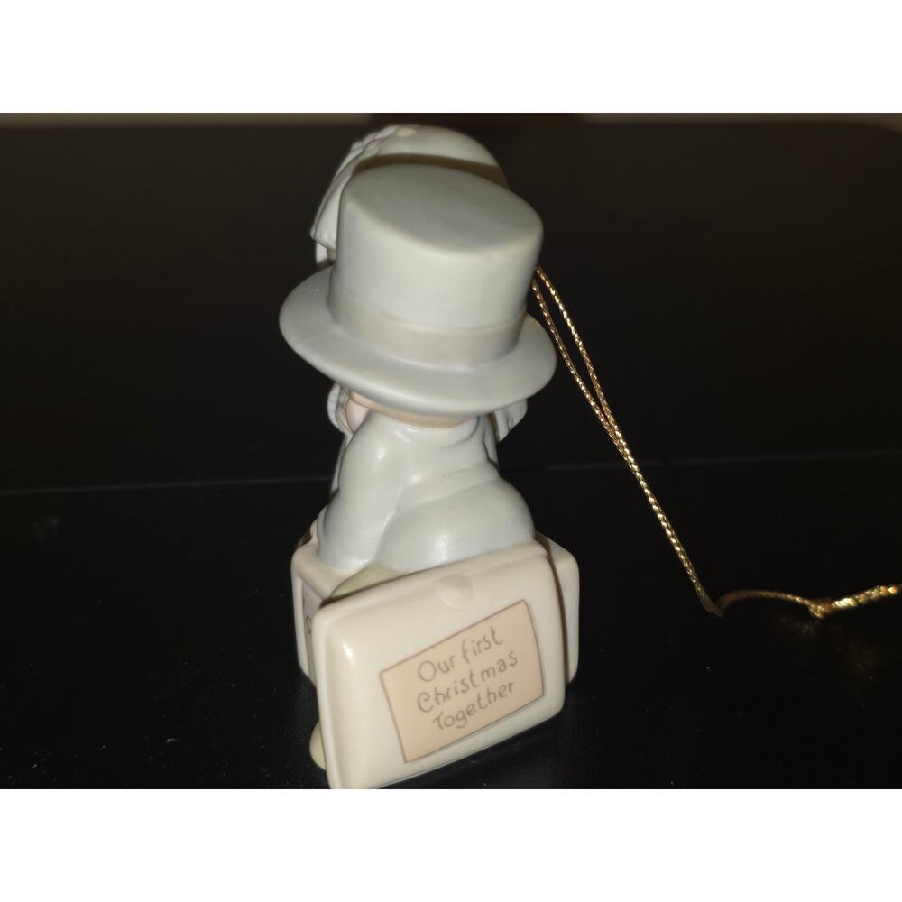 Precious Moments Our First Christmas Together 1992 Ornament Enesco 528870 - Picture 5 of 10